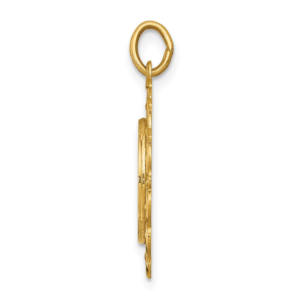 14k Saint Anthony Medal Charm