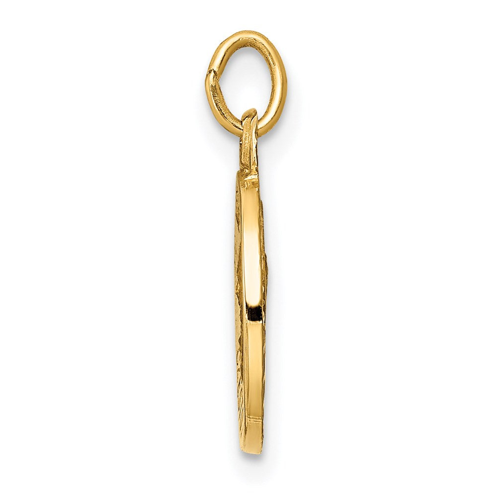 14k Matka Boska Medal Charm