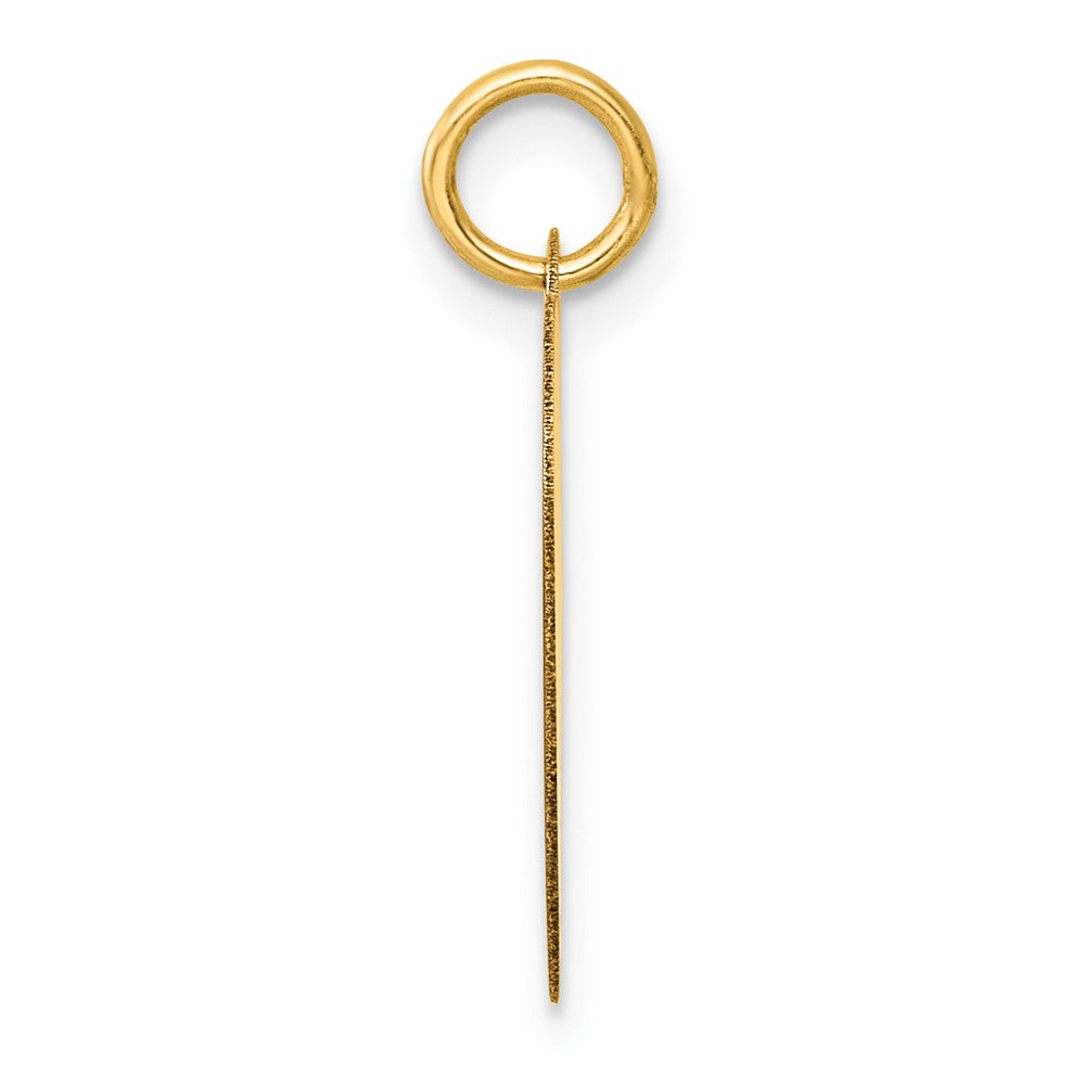 14k Polished Class of 2026 Heart Charm