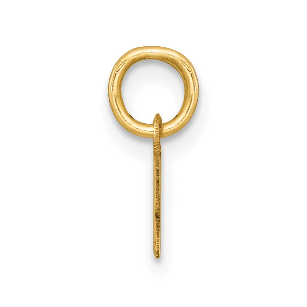 14k Polished and Satin Horizontal 2026 Charm