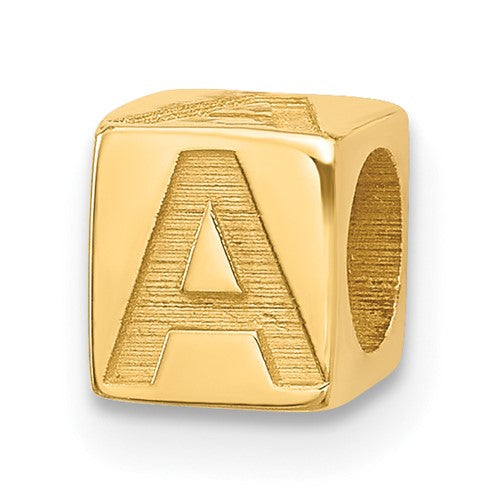 14ky Alphabet Bead Letter A
