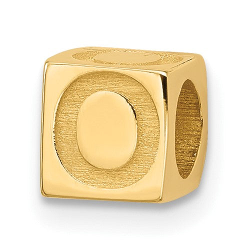 14ky Alphabet Bead Letter O