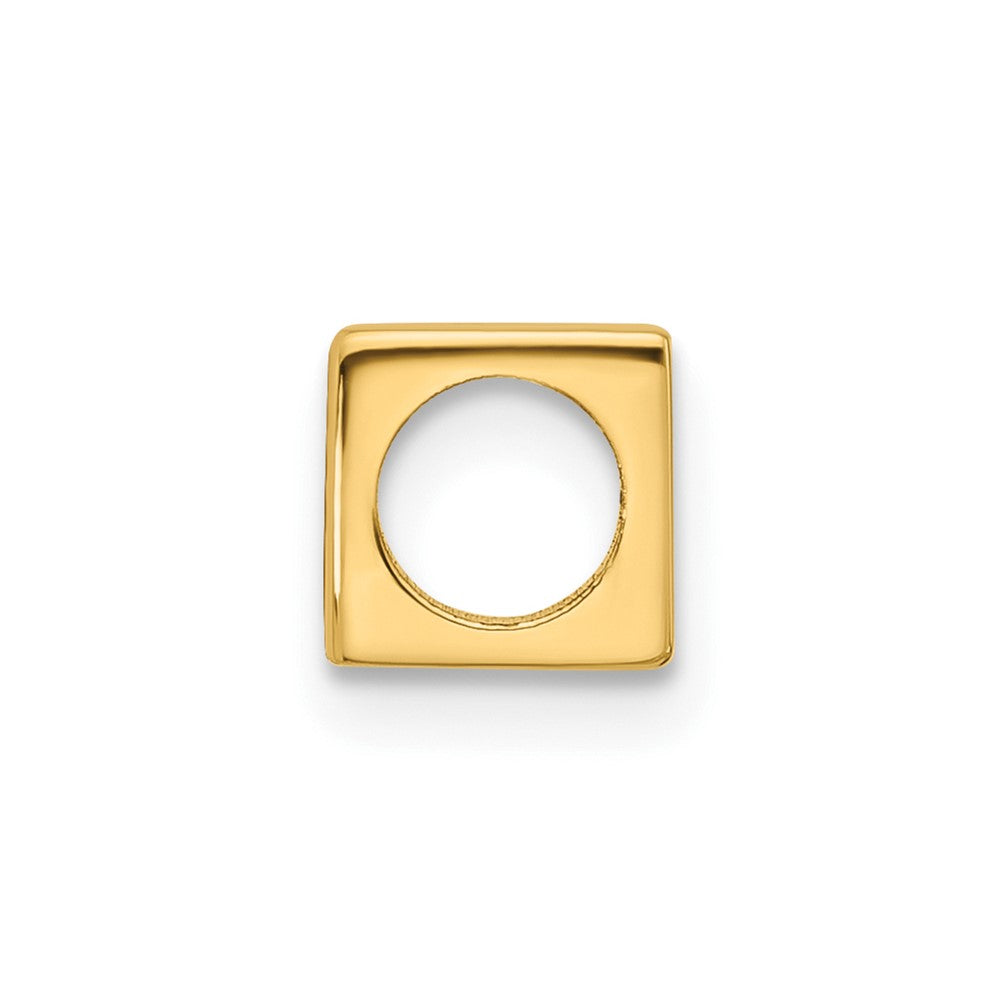 14ky Alphabet Bead Letter P