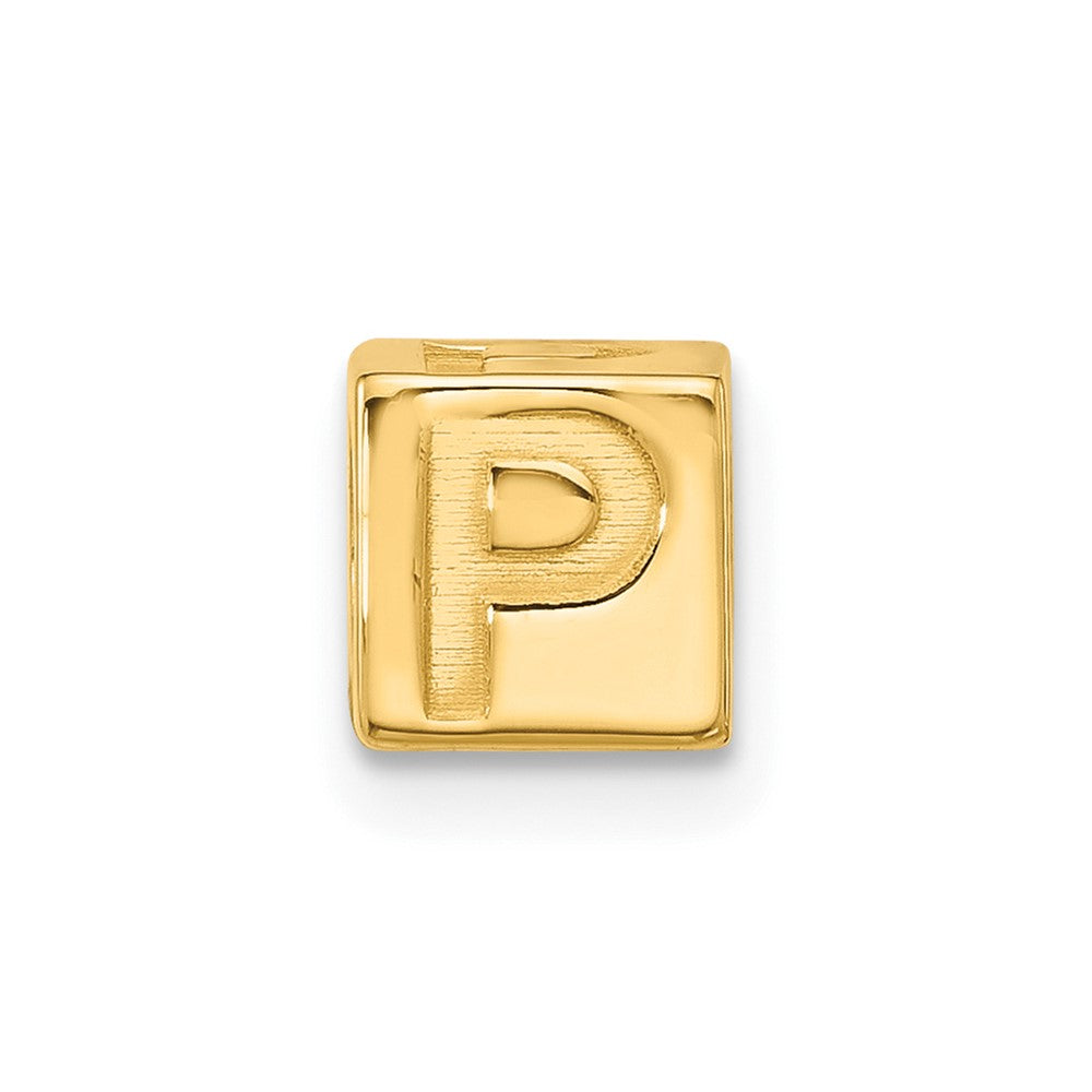 14ky Alphabet Bead Letter P