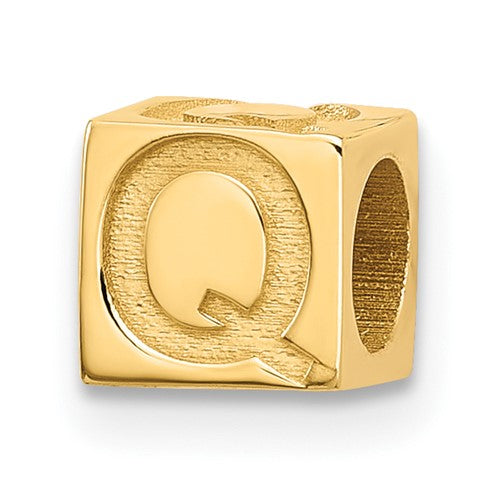 14ky Alphabet Bead Letter Q