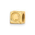 14ky Alphabet Bead Letter Q