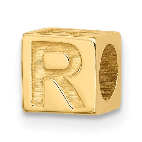 14ky Alphabet Bead Letter R